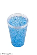 Plastic Sipper with Straw & Lid 