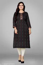 Khadi Cotton Printed Kurti for Women 