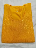 Cotton Embroidered Kurti for Women 