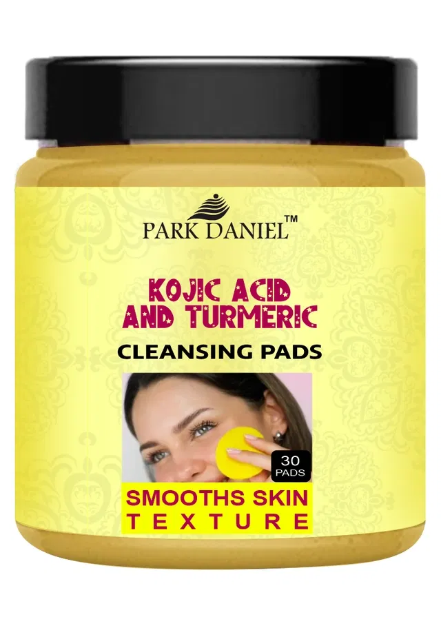 Park Daniel 30 Pcs Kojic Acid & Turmeric Cleansing Pads (Pack of 1)