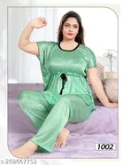 Satin Nightsuit for Women 