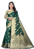 Organza Zari Woven Saree for Women 