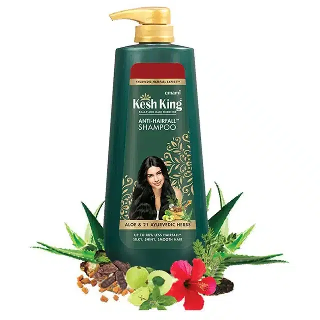 केश किंग एंटी हेयर-फॉल शैम्पू 600Ml