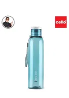 CELLO My Bot PET Water Bottle, 1000ml, Aqua Blue
