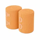 Elastic Cotton Crepe Bandage Wrap 6cm x 4m, Rolls with Extra Clips 