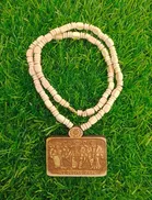 Shri Ram Darbar Locket Tulsi Kanthi Mala