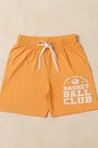 Polycotton Solid Shorts for Boys 