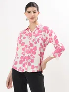 Rayon Printed Shirt for Women 