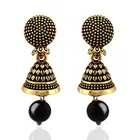Oxidised Alloy Gold Plated Earrings for Women 