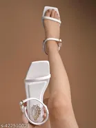 Shoetopia Flat Sandals White IND-3