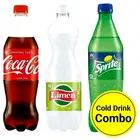 Cold Drink Combo (Coke 750 ml + Limca 750 ml + Sprite 750 ml)
