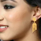Oxidised Gold Plated Earrings for Women & Girls 