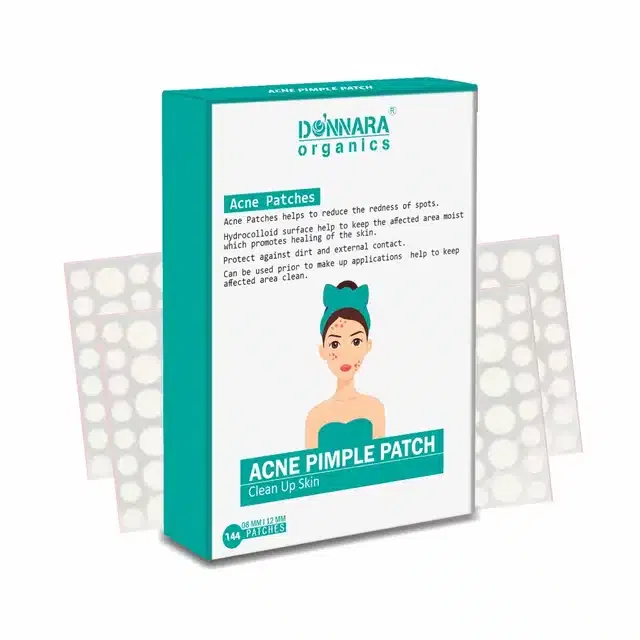 Donnara Organics Natural Face Acne Patch (Pack of 144)