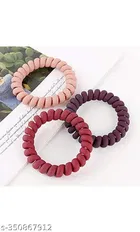 Rubber Hair Bands for Women & Girls 