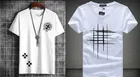Stylesmyth Casual Cotton Blend Half Sleeves T-shirt For Men 