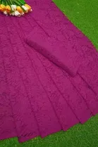 Net Floral Saree for Women 