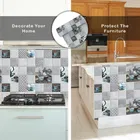 Vinyl Waterproof Wallpaper Roll for Kitchen Wall 