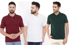 Polo T-shirts for Men, Pack of 3 