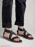 Solid Comfort Flat Shoes for Girls 