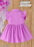 Crepe Frock for Girls 