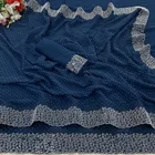 Georgette Woven Design Saree for Women 