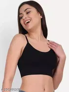 Cotton Blend Sports Bra Women, Multicolour, Pack of 2 