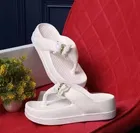 Slippers for Women, White 