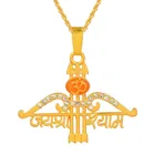 Jai Shri Khatu Shyam Teen Baan Chain Pendant for Men Women necklaces 