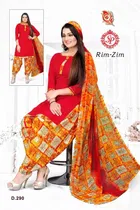 वीमेन अन्स्टिचड ड्रेस मटेरियल सूट 