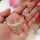 Alloy Mangalsutra with Earrings for Women 