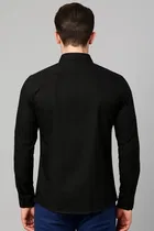 100% Cotton Full Sleeves Solid Shirt for Men 