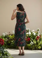 Floral Printed Kurti for Women 