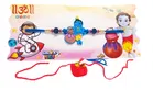 Synthetic Rakhi for Raksha Bandhan 