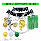 25 Pcs 9th Birthday Decoration kit, Multicolour, Set of 1