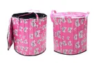 PVC Printed Round Laundry Bag 