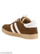 Striped Synthetic Ballerinas for Girls 