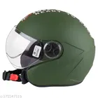 Konika Nano Motorsports Helmet -ISI Markwd - Miltary Green
