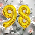 Foil Balloon for Birthday Celebration, No. 98 