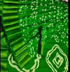 Women's Printed Saree with Unstitched Blouse 