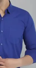 Men's Solid Full Sleeves Shirt 