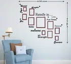 Photo Frames Self Adhesive Wall Stickers