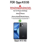 Silicon Back Cover For Oppo Cph2729 / K13 5G 