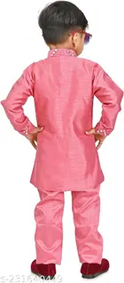Art Silk Kurta with Pant for Boys 