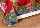 Printed Double Bedsheet with 2 Pillow Covers 