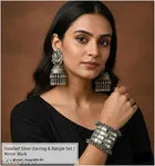 Samridhi Combo pack of bangle with earring