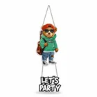 KC Arts Lets Party Wall Hanging 8x12inch