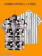 Casual Shirts for Men, Pack of 2 
