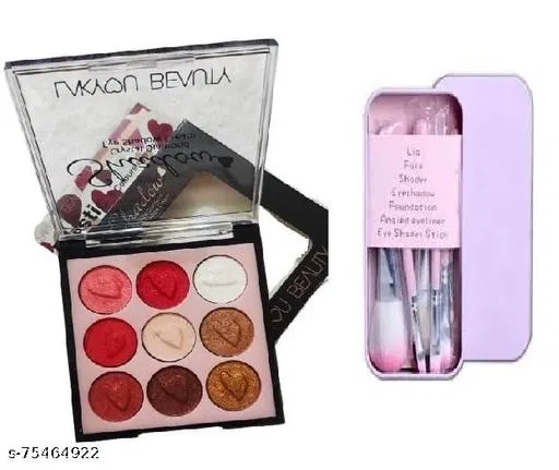Face Makeup Combo, Multicolor, Set of 1