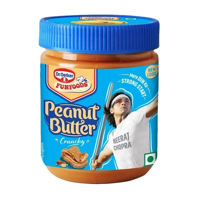 Dr. Oetker फ़नफूड्स पीनट बटर क्रंची 450 g