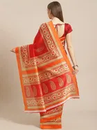 Mysore Silk Printed Saree for Women 